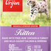 ORIJEN Grain Free High Protein Premium Dry Cat Food Kitten Recipe 4lb Bag