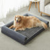 Bfpethome orthopedic dog bed for large dogs, 36x27 inches, waterproof couch pet bed with removable cover
