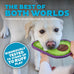 Outward Hound Medium Avocado Green Tough Skinz Durable Squeaky Dog Toy, Two Layers for Chew-Resistant Play