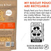 Buddy Biscuits crunchy peanut butter dog treats, 2-pound bag, whole grain, USA made