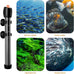 Orlushy 50w Submersible Aquarium Heater Adjustable Fish Tank Heater With Free Thermometer