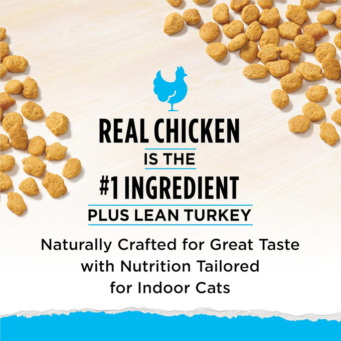 Purina Naturals Hairball Control Indoor Cat Food - 13 lb. Bag with Turkey and Chicken