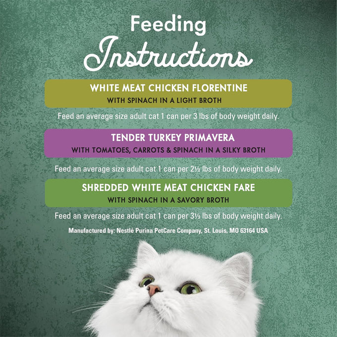 Purina Fancy Feast Medleys Poultry Collection Wet Cat Food Variety Pack - (Pack of 30) 3 oz. Cans