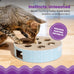 Catstages Scratch N' Hunt Interactive Cat Puzzle Toy for Indoor Cats with Claw Trimming Scratcher and 3 Hunting Balls