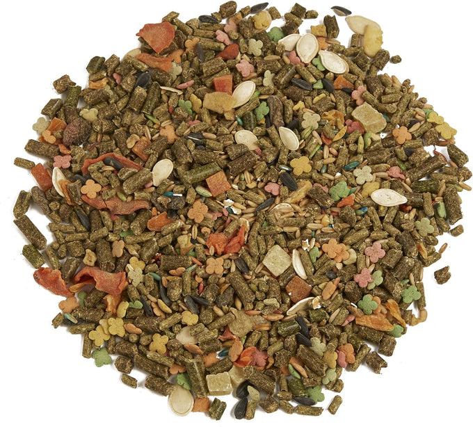 F.M. Brown's Tropical Carnival High-Fiber Timothy Hay Pet Rabbit Food with Probiotics and Vitamins, 5 lb