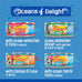 Purina Friskies Oceans of Delight Wet Cat Food Variety Pack - 40 Cans, 5.5 oz, Adult Cat Food
