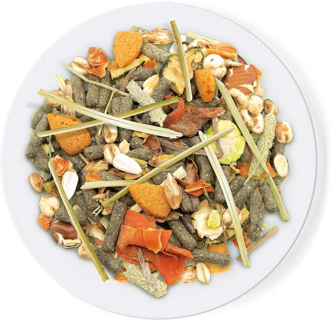 Witte Molen Pure Rabbit Food Mixture for Mini Rex Lionhead English Lop and Dutch Rabbit, 4.4 lbs, Carrot Celery Timothy Hay and Gourmet Muesli Dry Food