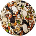 Premium conure and lovebird bird food, 4 lbs triple cleaned seed mix with natural ingredients