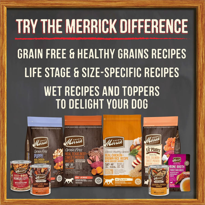 Merrick Premium Grain-Free Healthy Weight Dog Food, 4 lb
