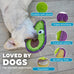 Outward Hound Medium Avocado Green Tough Skinz Durable Squeaky Dog Toy, Two Layers for Chew-Resistant Play