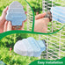 2-pack Bird Beak Grinding Stone Parrot Perch for Cage Accessories