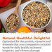 Dr. Harvey's Colossal Cockatiel Blend, All Natural Daily Food for Healthy Cockatiels (4 pounds, USA made)
