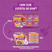 Purina Friskies Gravy Wet Cat Food Variety Pack with Poultry Shreds, Meaty Bits, and Prime Filets, 5.5 oz cans, 32-pack