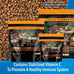 Microbe-Lift Mini Floating Fish Food Pellets for Small Live Goldfish and Koi, 2.25 Pounds, Pond and Water Garden Use