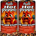 Hot Pepper Bird Seed Cylinders with Hole, 4" x 7.75", No Mess, All Natural, USA Made Birdseed for Outside Wild Birds
