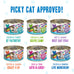Weruva B.F.F. OMG - Best Feline Friend Oh My Gravy!, Variety Pack, Rainbow Road, Wet Cat Food By, 2.8oz Can (Pack of 12)