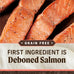Merrick premium grain free dry adult dog food with real salmon and sweet potato, wholesome and natural kibble