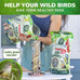 Nature Anywhere Bird Banquet Wild Bird Seed for Outside Feeders, Made in USA, No Fillers