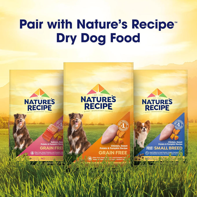 Nature's Recipe Chicken in Broth Wet Dog Food, 2.75 oz, 12 Pack