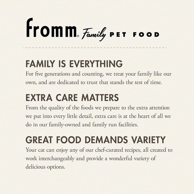 Fromm Four-Star Nutritionals Duck A La Veg Premium Dry Cat Food - Duck Recipe - 10 lb Bag