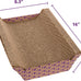 SmartyKat Super Scratcher Chaise Cat Bed with Catnip Infusion Technology, Brown, One Size