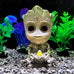 Groot Aquarium Air Bubbler Decorations with Non-Toxic Resin for Fish Tanks, Air Stone Set