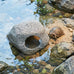 springsmart aquarium hideaway rock cave for small aquatic pets ceramic fish tank ornaments