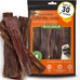 Natural Beef Jerky Dog Treats, 6" Long, 30 Count/Pack, Advance Pet Products