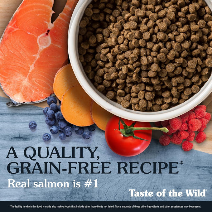 Taste of the Wild Pacific Stream Grain-Free Dry Puppy Food, 28lb
