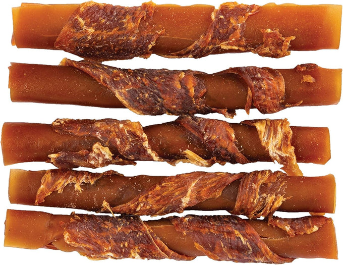 SmartBones Rawhide-Free Chicken-Wrapped Sticks, Mini Sticks with Chicken and Peanut Butter, 7 Ounce