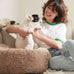 Bedsure Calming Dog Bed, 30-inch Donut Washable Medium Pet Bed, Faux Fur, Camel, 45 lbs
