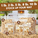 Raw Peanuts in Shell, 2 Pack, 5 Lb Bags, Grown in USA, Squirrel Food, Wild Bird Seed