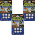 zoomed laboratories mini banquet block feeders 18 blocks total 3 packs with 6 blocks per pack