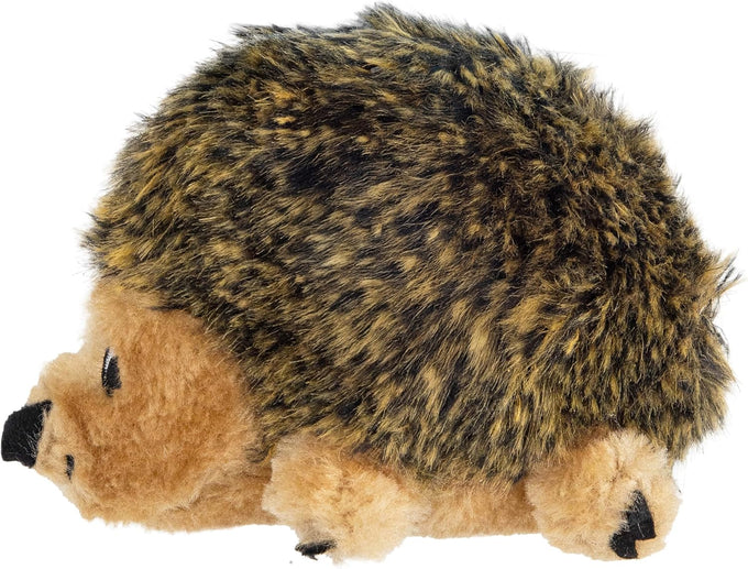 Outward Hound Hedgehogz Soft Plush Hedgehog Squeaks Dog Toy 6" x 4" x 4.5" available in multiple sizes