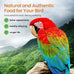 Harrison's certified organic high potency coarse bird food for medium to large birds, non-GMO, vet-developed, 2.27 kg