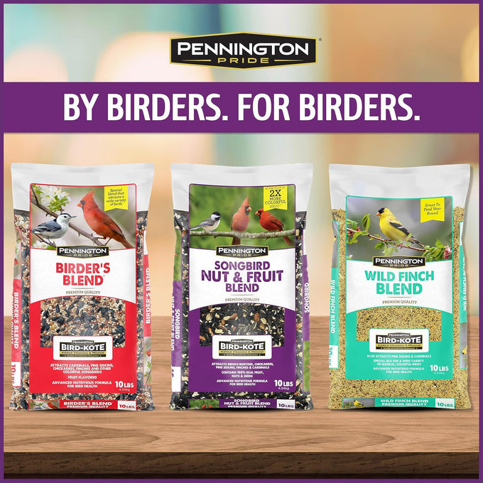 Pennington Pride songbird wild bird seed 10-lb bag advanced nutrition formula bird food