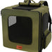 Vivifying Pet Carrier Backpack for Cats and Small Dogs up to 18 lb for Travel, Hiking, and Vet Visits in Military Green