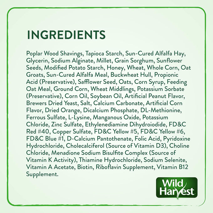 Wild Harvest 1-Count Stuffed Logz Artificial Peanut Butter Flavor for Rabbits Guinea Pigs Chinchillas