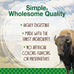 Nylabone Healthy Edibles, Natural Bison Flavor Dog Chews, Long Lasting Bones for Dogs, Medium (2 Count)
