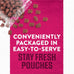 Purina Moist & Meaty Steak Flavor Soft Dog Food Pouches - 36 ct