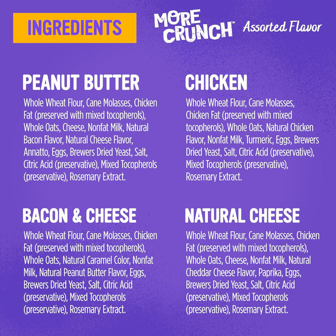 blue dog bakery assorted flavors natural dog treats 18oz box more crunch low fat non-gmo made in usa