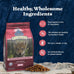 Blue Buffalo Wilderness High-Protein Natural Dry Food for Puppies, Salmon Recipe, 4.5-lb. Bag