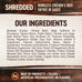 Wellness CORE Signature Selects Shredded Adult Canned Wet Cat Food, Grain Free, Chicken and Beef Entrée Recipe, 12 Cans