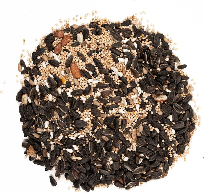 Wagner's 8-Pound Songbird Supreme Blend Wild Bird Food, USA-Made, 50% Sunflower Seeds