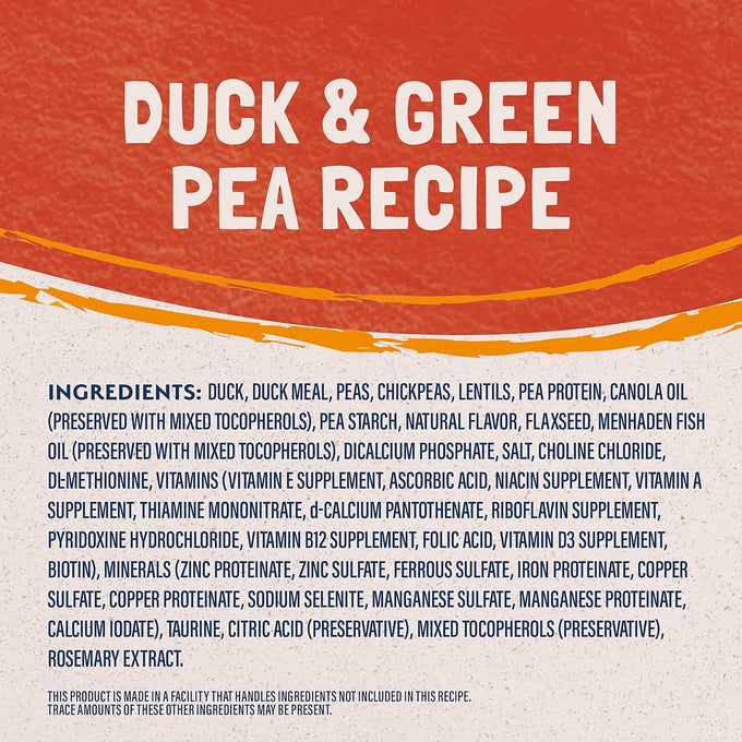Natural Balance Reserve Duck Grain-Free Adult Cat Food, 10 Pound Bag, No Grain or Soy, Limited Ingredient