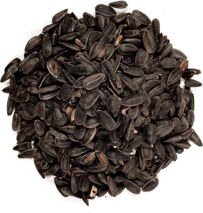 Wagner's 52023 black oil sunflower seed bird food, 5-pound USA-made bag, attracts small birds