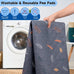 Sunheir Washable Pee Pads for Dogs, Grey, 2 packs, Heavy Absorbency, Waterproof, Non-Slip, Reusable, Potty Training