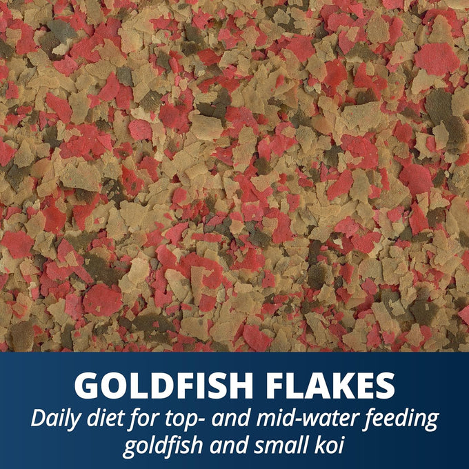 Tetra Goldfish Flakes, Nutritionally Balanced Diet for Aquarium Fish, Vitamin C Enriched, 2.2 lbs
