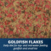 Tetra Goldfish Flakes, nutritionally balanced diet for tropical aquarium fish, vitamin C enriched, 7.06 oz, USA made