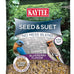 Kaytee blueberry flavored no mess bird seed blend, 10 pounds for tube, hopper, or platform feeders